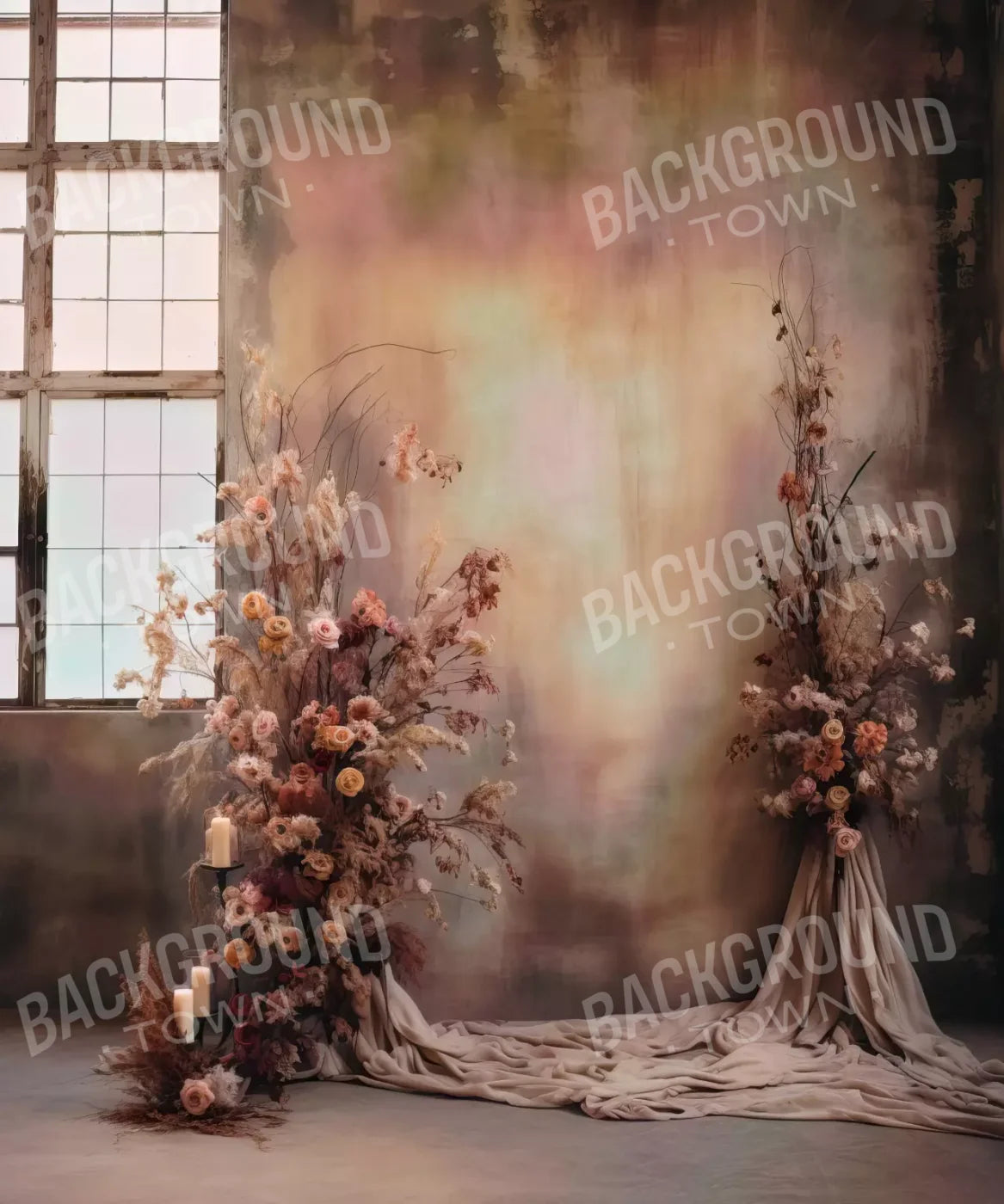 Beige Elegant Fine Art Backdrop for Photography