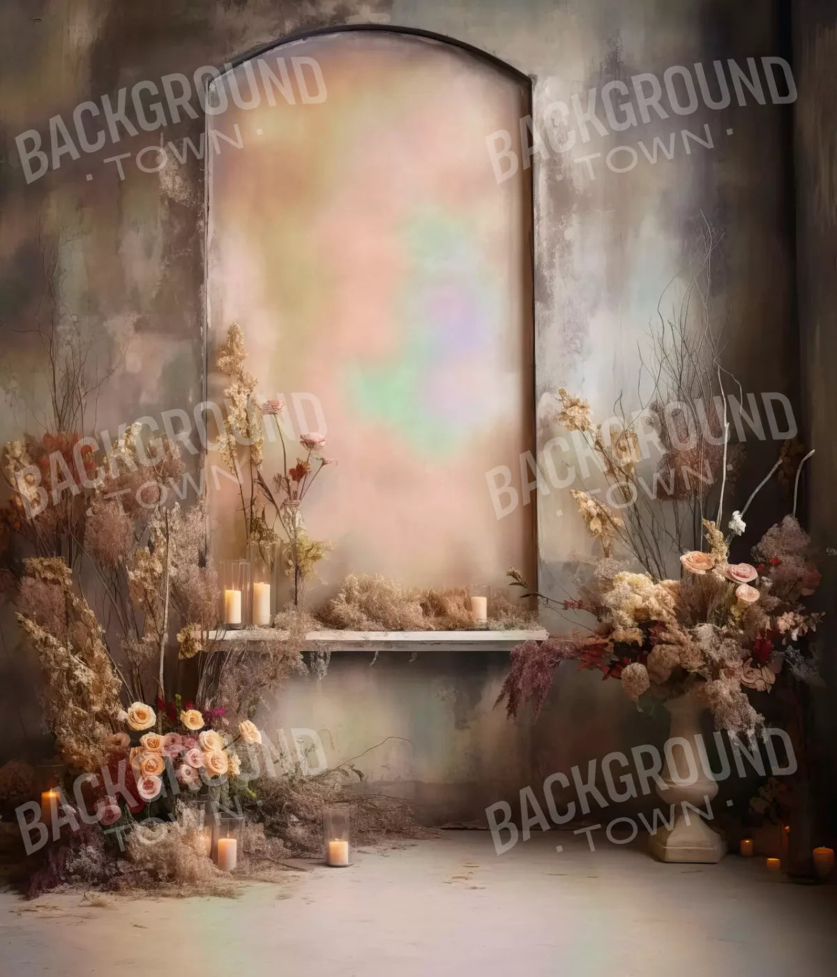 Cocoa Artistry Arch 10X12 Ultracloth ( 120 X 144 Inch ) Backdrop