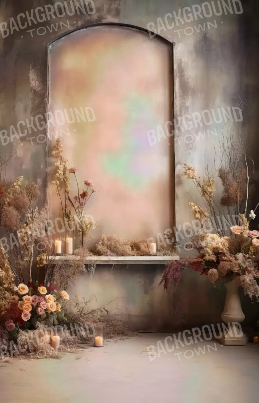 Cocoa Artistry Arch 8X12 Ultracloth ( 96 X 144 Inch ) Backdrop