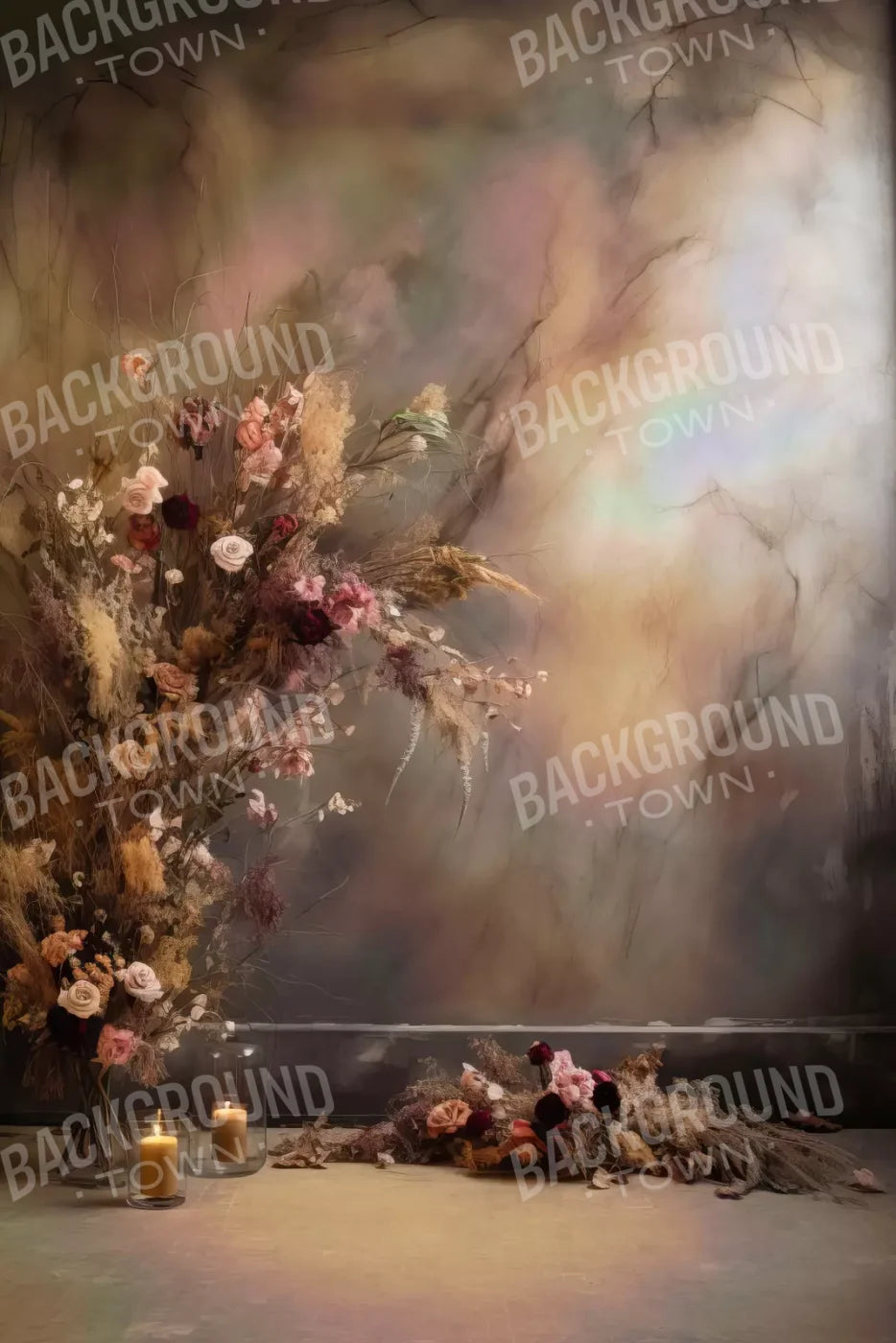 Cocoa Artistry Iii 5X8 Ultracloth ( 60 X 96 Inch ) Backdrop