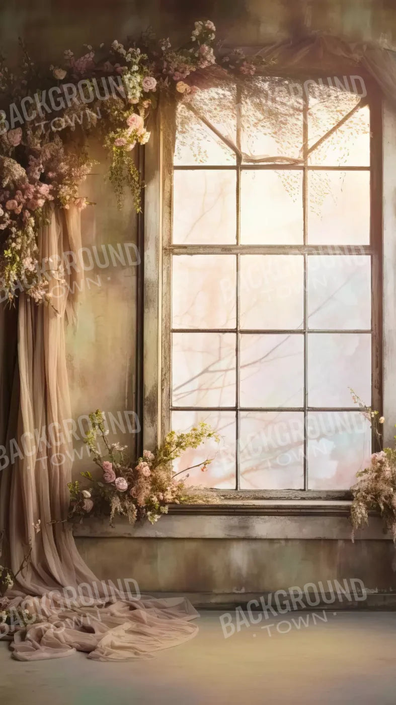 Cocoa Artistry Window 8X14 Ultracloth ( 96 X 168 Inch ) Backdrop