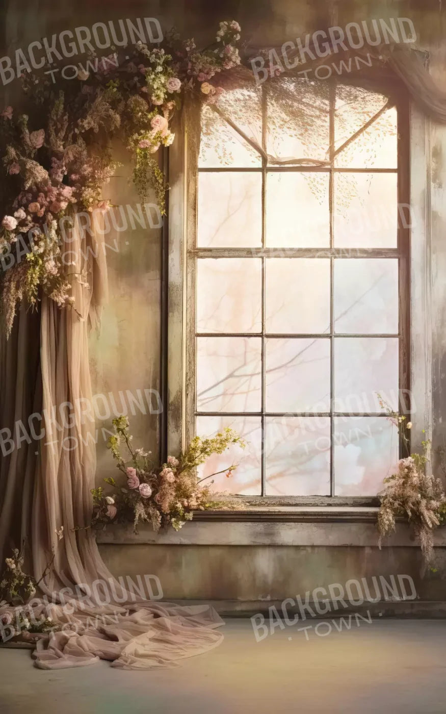 Cocoa Artistry Window 9X14 Ultracloth ( 108 X 168 Inch ) Backdrop