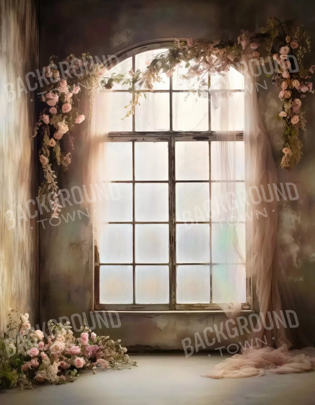 Cocoa Artistry Window Iii 6X8 Fleece ( 72 X 96 Inch ) Backdrop