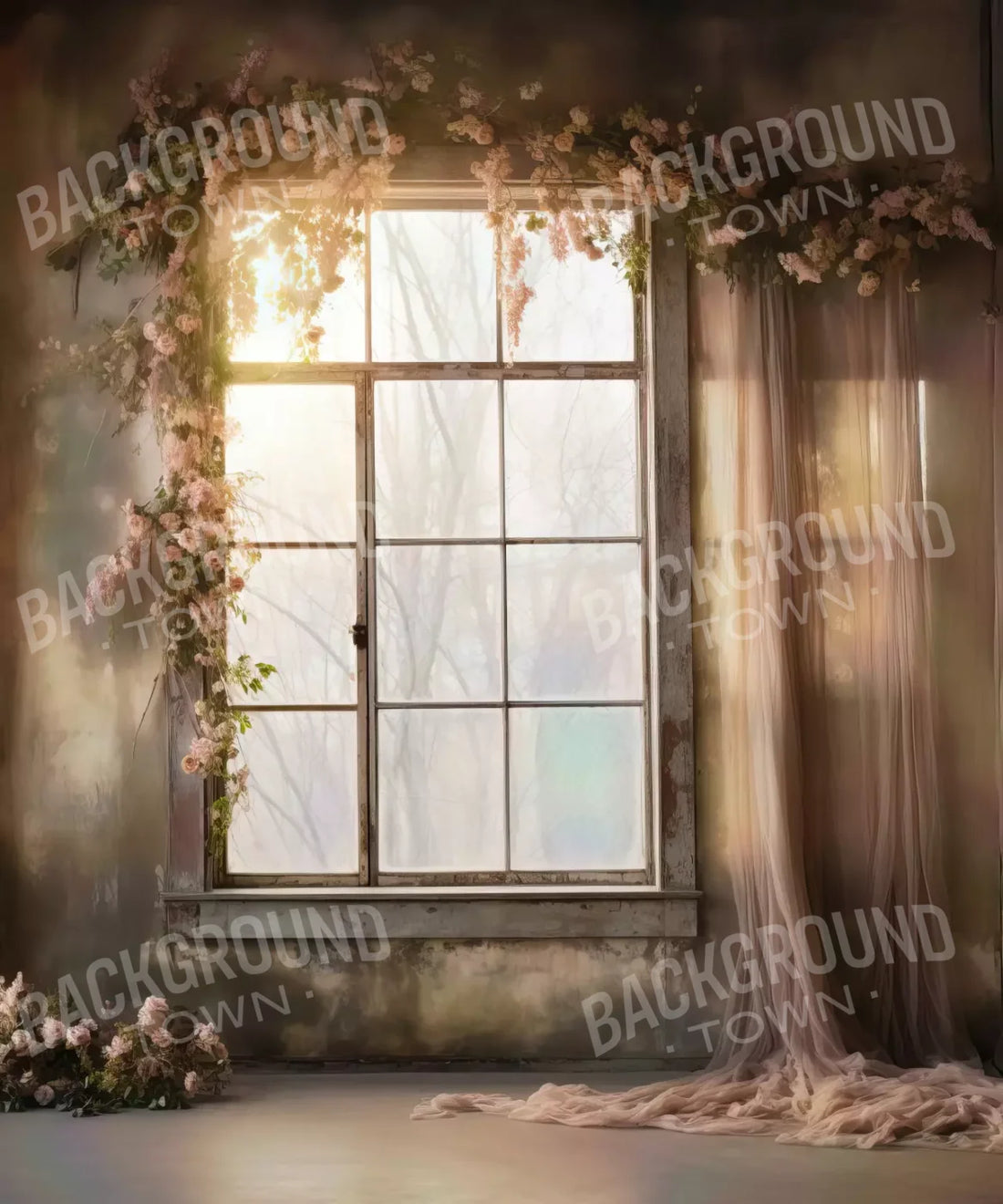 Beige Elegant Fine Art Backdrop for Photography
