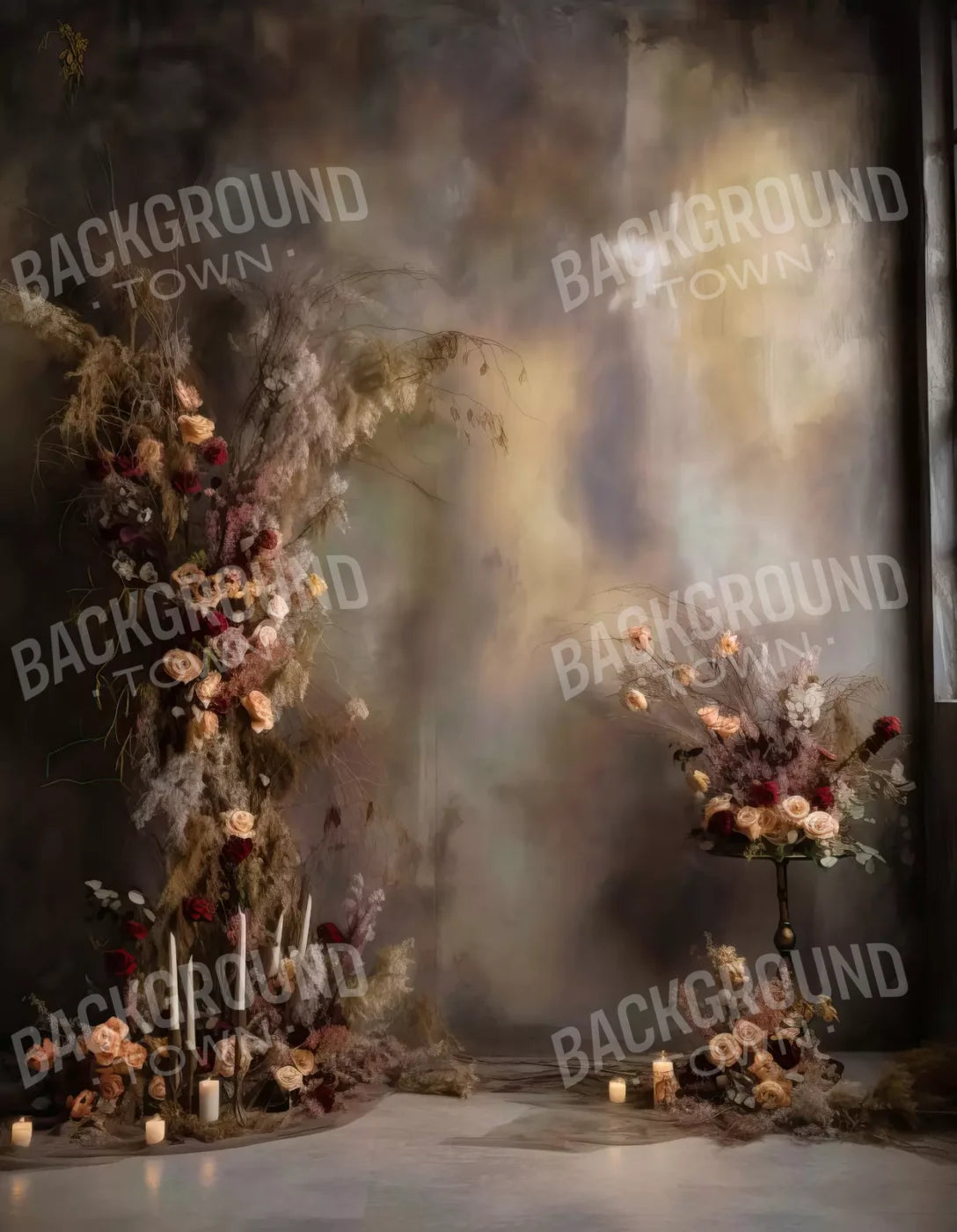 Cocoa Artistry Iv 6X8 Fleece ( 72 X 96 Inch ) Backdrop