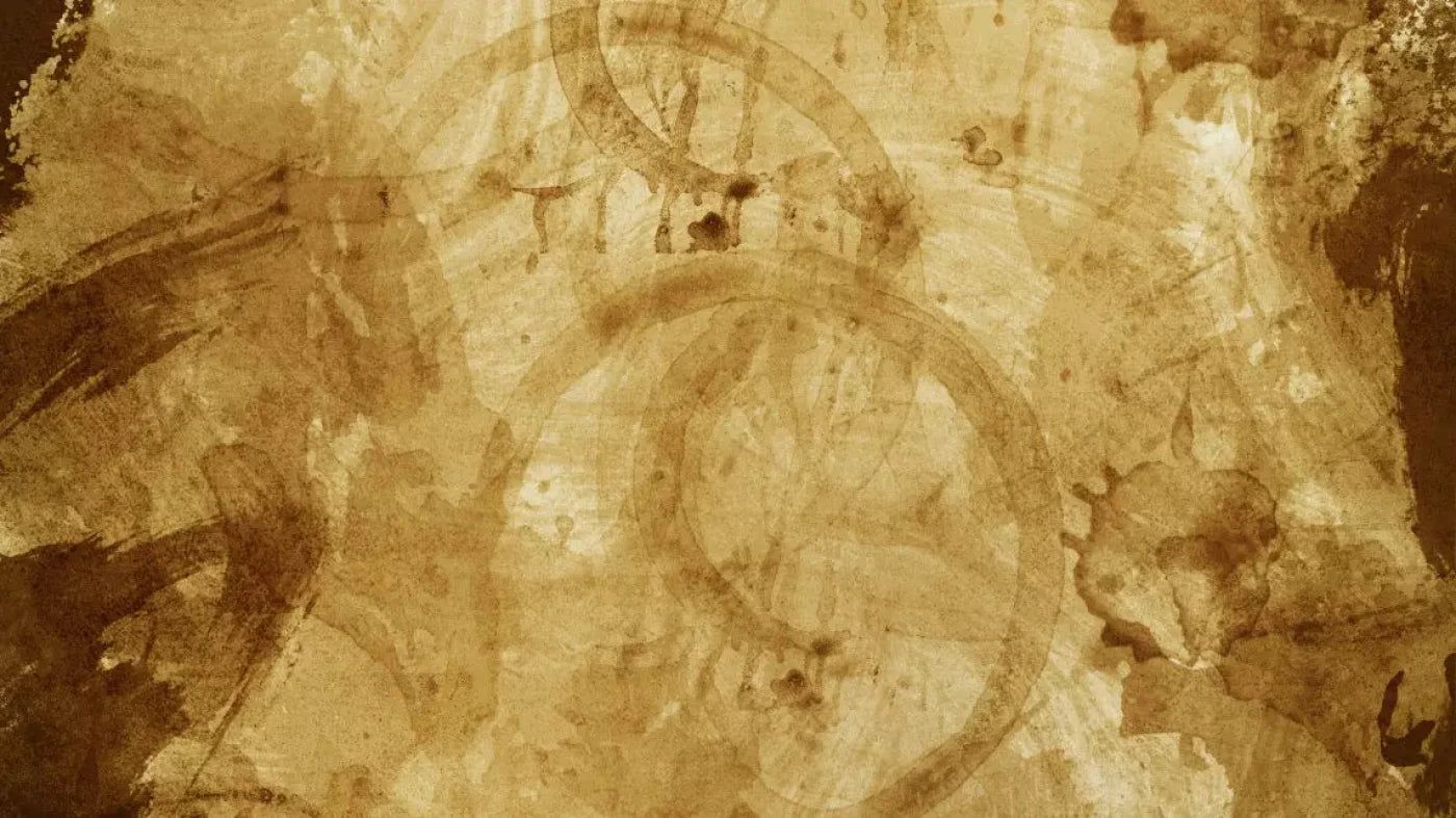 Coffeestains 14X8 Ultracloth ( 168 X 96 Inch ) Backdrop