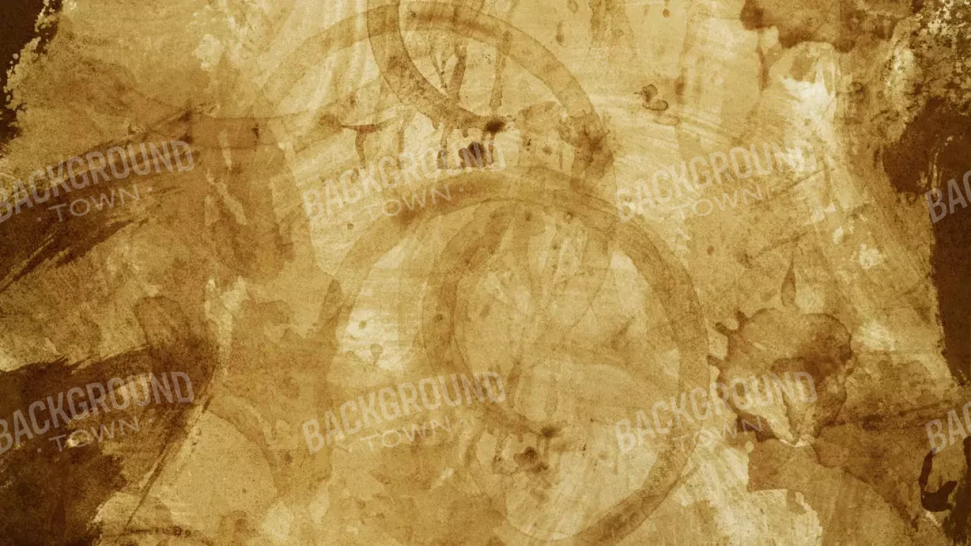 Coffeestains 14X8 Ultracloth ( 168 X 96 Inch ) Backdrop