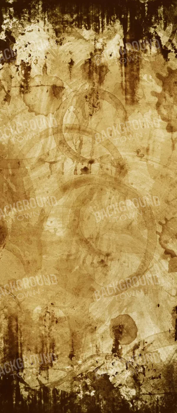 Coffeestains 5X12 Ultracloth For Westcott X-Drop ( 60 X 144 Inch ) Backdrop