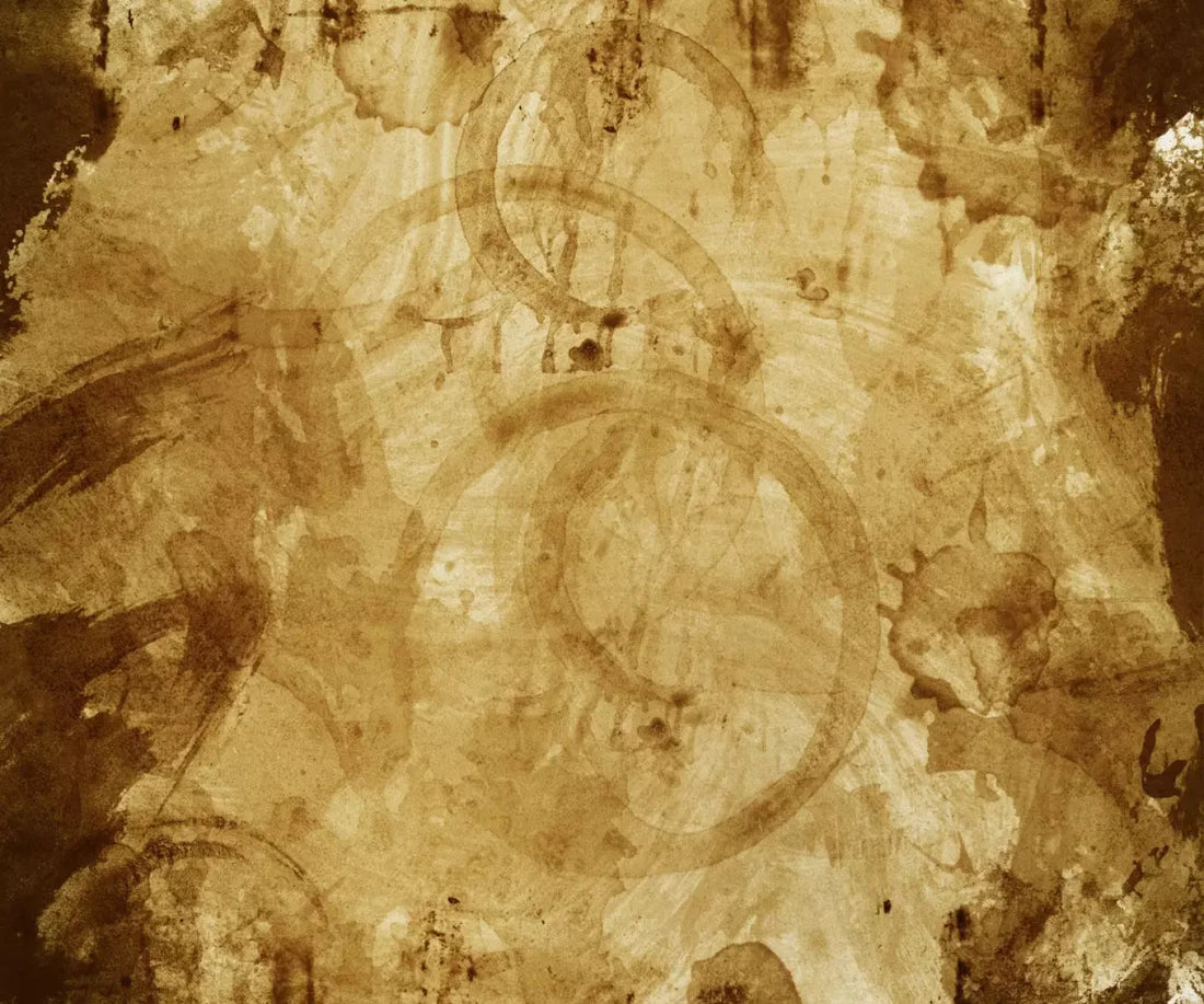 Coffeestains 5X42 Fleece ( 60 X 50 Inch ) Backdrop