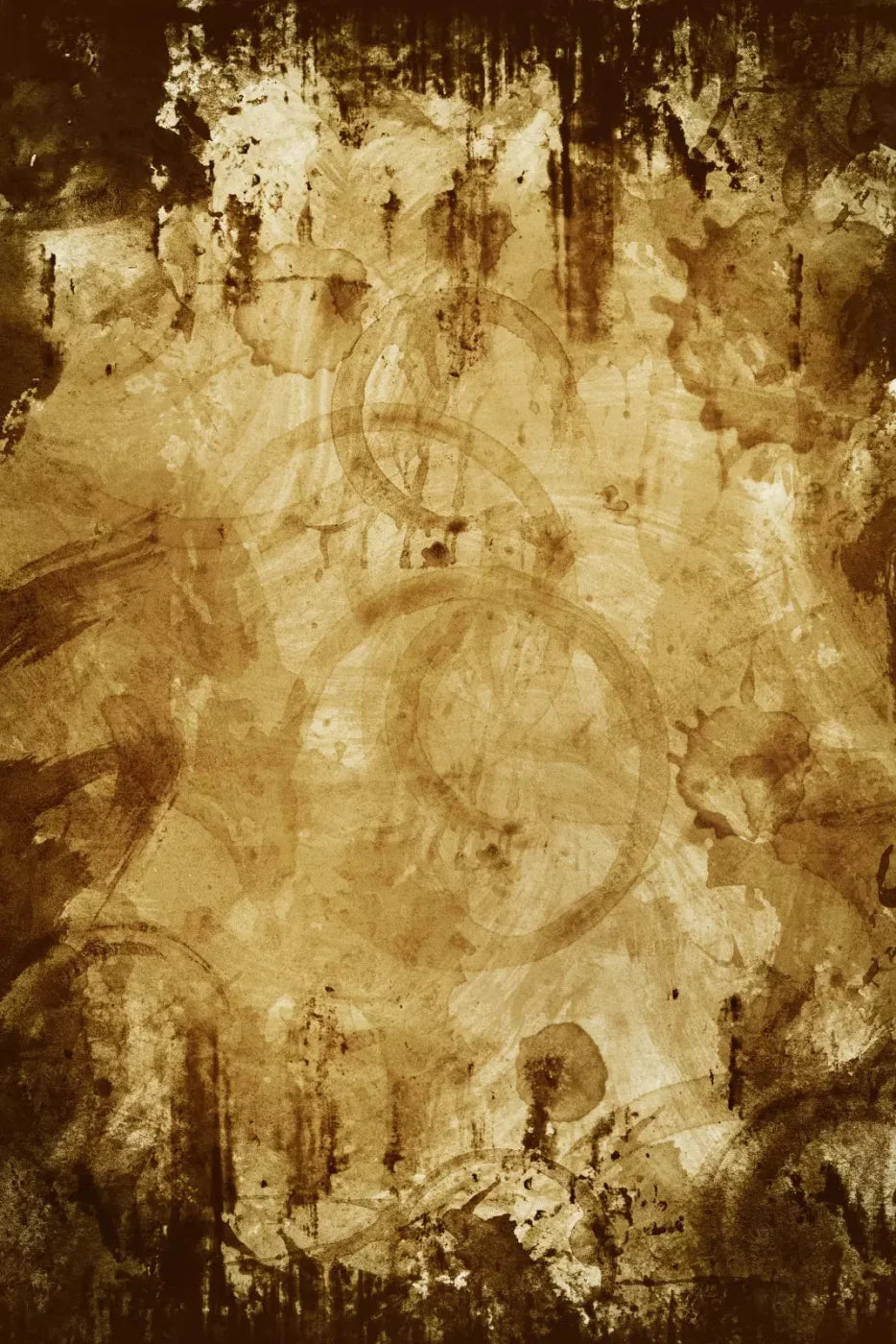 Coffeestains 4X5 Rubbermat Floor ( 48 X 60 Inch ) Backdrop