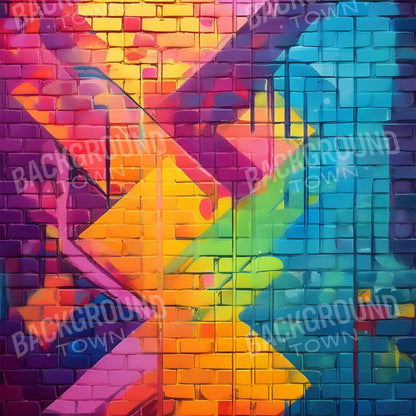 Color Bricks 2 10’X10’ Ultracloth (120 X Inch) Backdrop