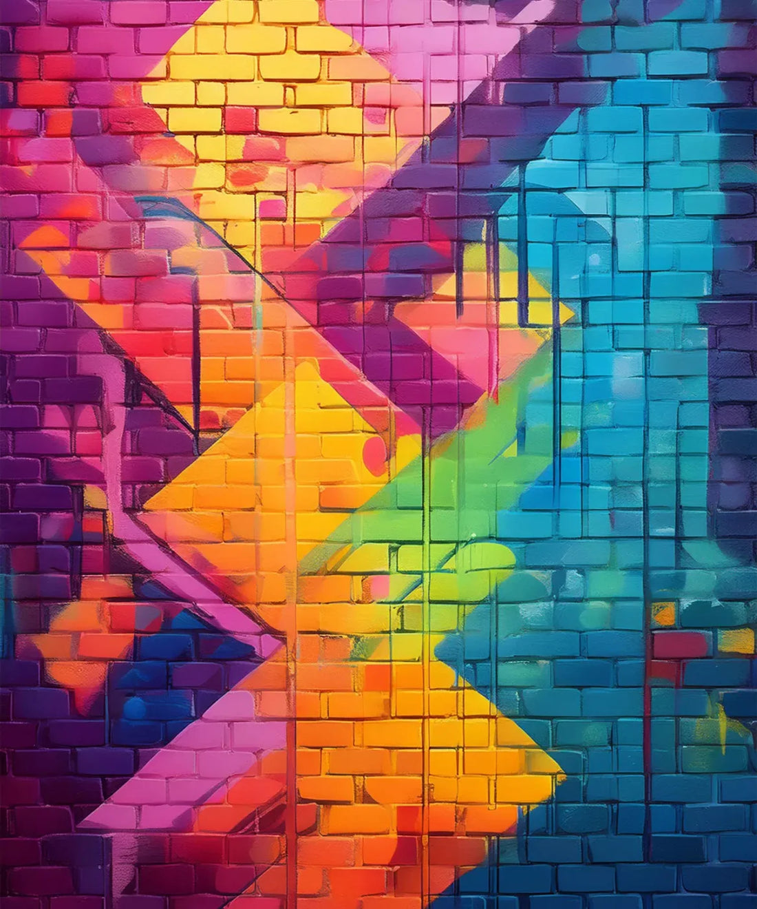 Purple , Orange , Blue , Green  Backdrop for Photography