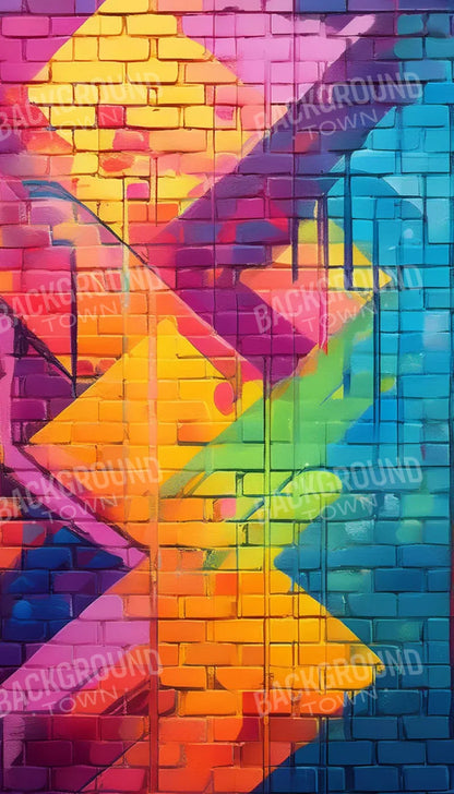 Color Bricks 2 8’X14’ Ultracloth (96 X 168 Inch) Backdrop