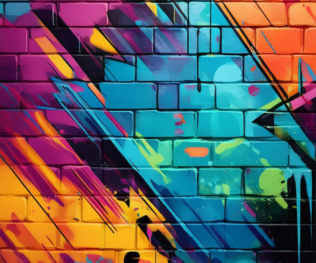 Color Bricks 3 5’X4’2 Fleece (60 X 50 Inch) Backdrop