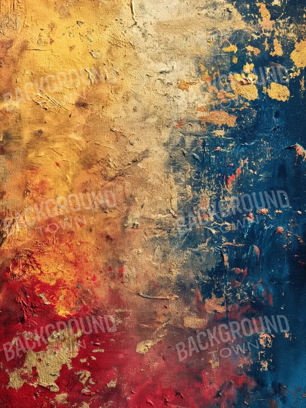 Color Splatter II 5’x6’8 Fleece (60 x 80 inch) Backdrop