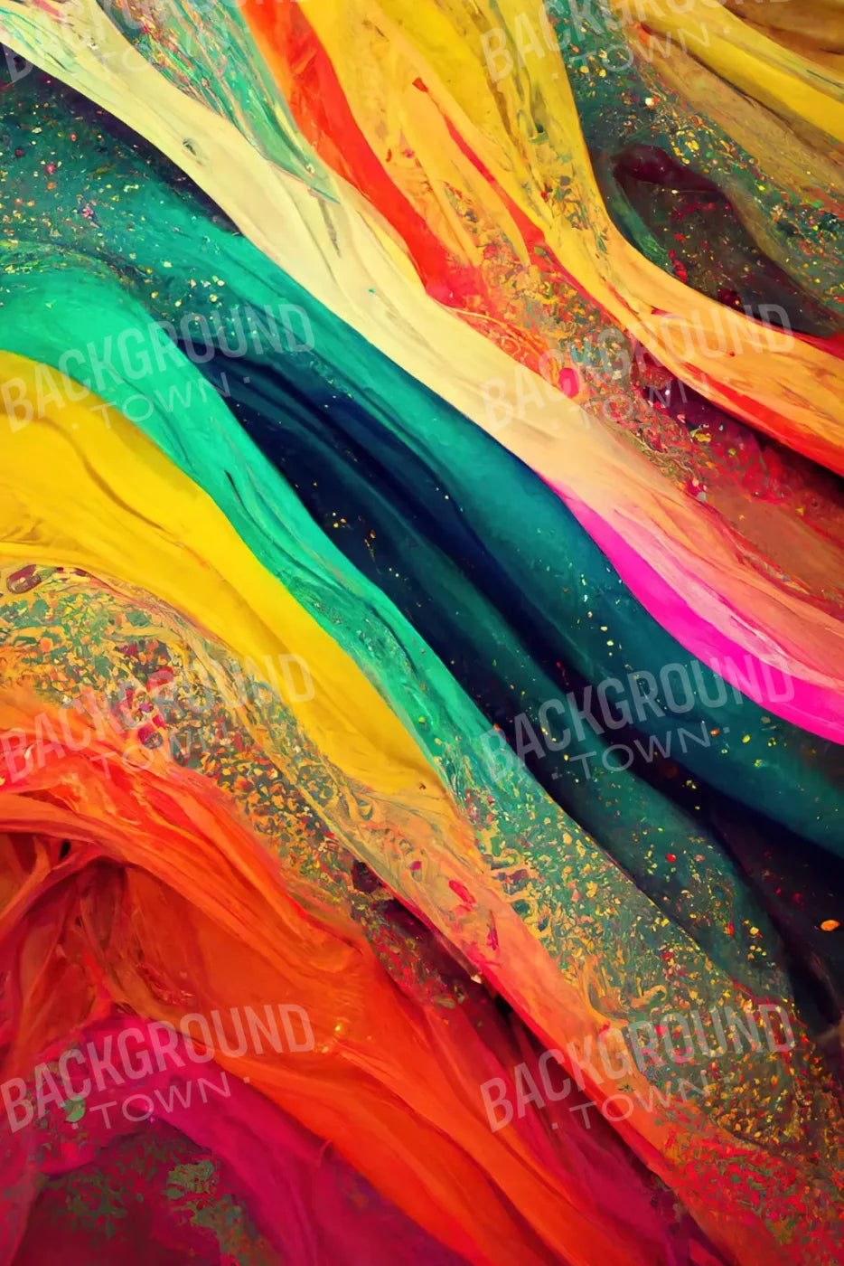 Color Wave 5X8 Ultracloth ( 60 X 96 Inch ) Backdrop