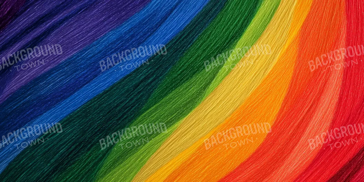 Colored Pencil Rainbow 16’x8’ UltraCloth (192 x 96 inch) Backdrop