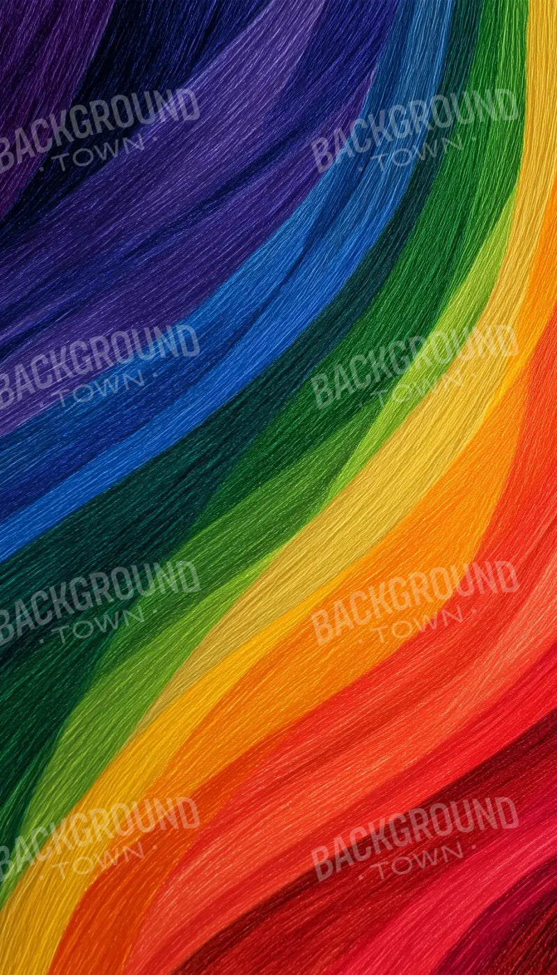 Colored Pencil Rainbow 8’x14’ UltraCloth (96 x 168 inch) Backdrop