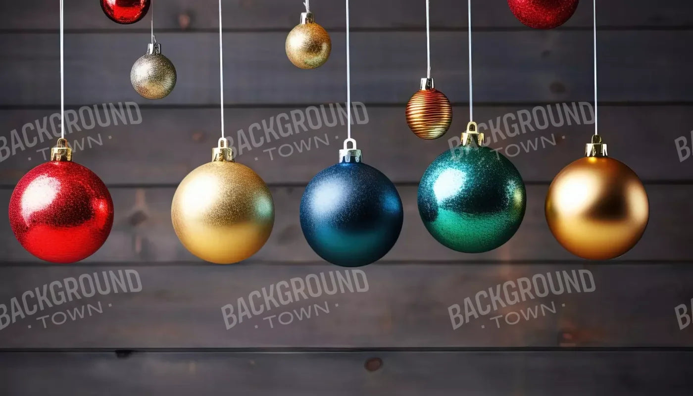 Colorful Ornaments I 14’X8’ Ultracloth (168 X 96 Inch) Backdrop