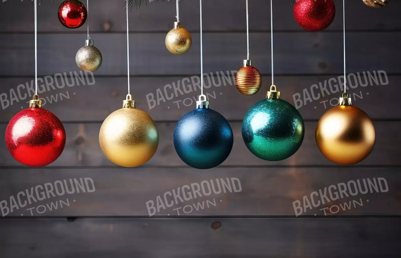 Colorful Ornaments I 14’X9’ Ultracloth (168 X 108 Inch) Backdrop
