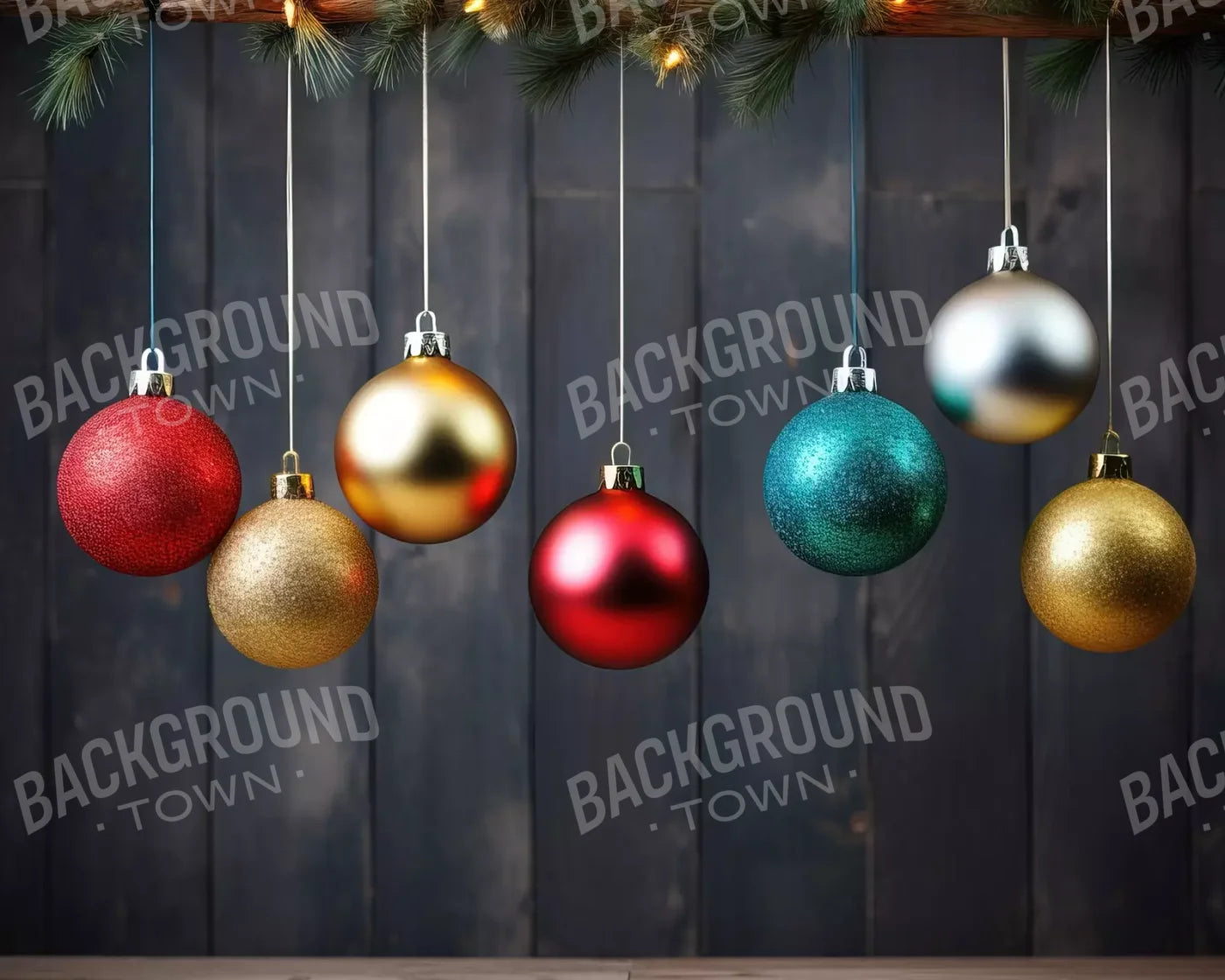 Colorful Ornaments Ii 10’X8’ Fleece (120 X 96 Inch) Backdrop