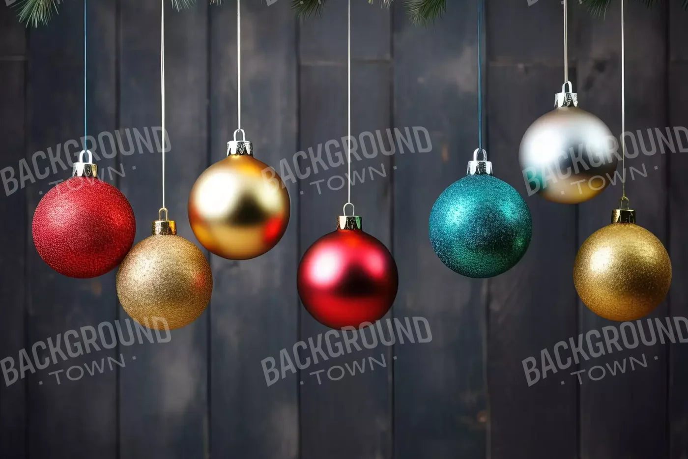Colorful Ornaments Ii 12’X8’ Ultracloth (144 X 96 Inch) Backdrop