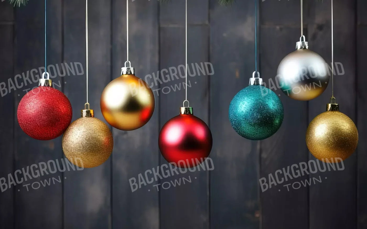Colorful Ornaments Ii 8’X5’ Ultracloth (96 X 60 Inch) Backdrop