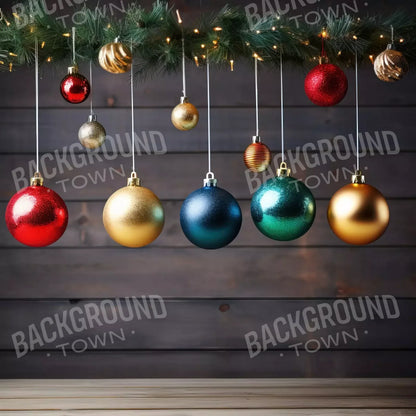 Colorful Ornaments I 8’X8’ Fleece (96 X Inch) Backdrop