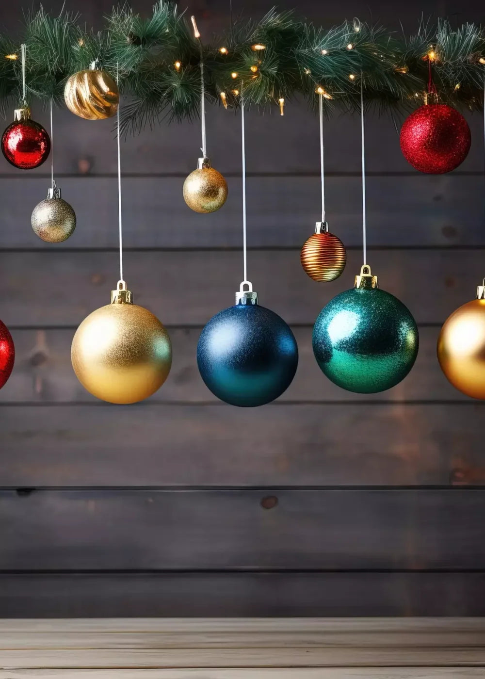 Colorful Ornaments I 5’X7’ Ultracloth (60 X 84 Inch) Backdrop