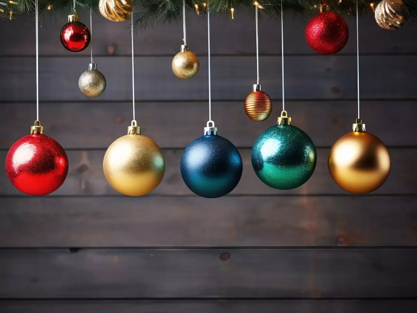 Colorful Ornaments I 8’X6’ Fleece (96 X 72 Inch) Backdrop