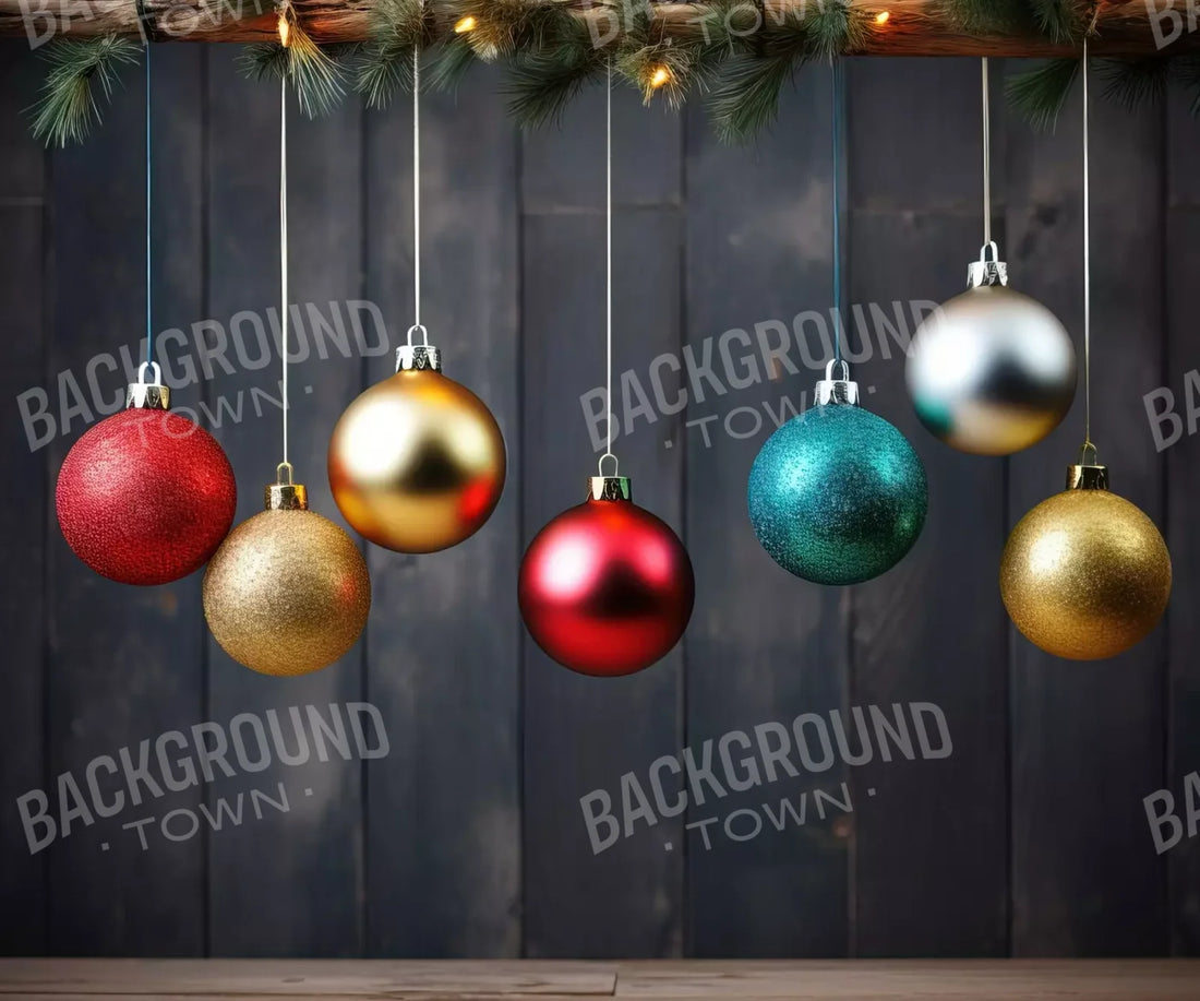 Colorful Ornaments Ii 5’X4’2 Fleece (60 X 50 Inch) Backdrop