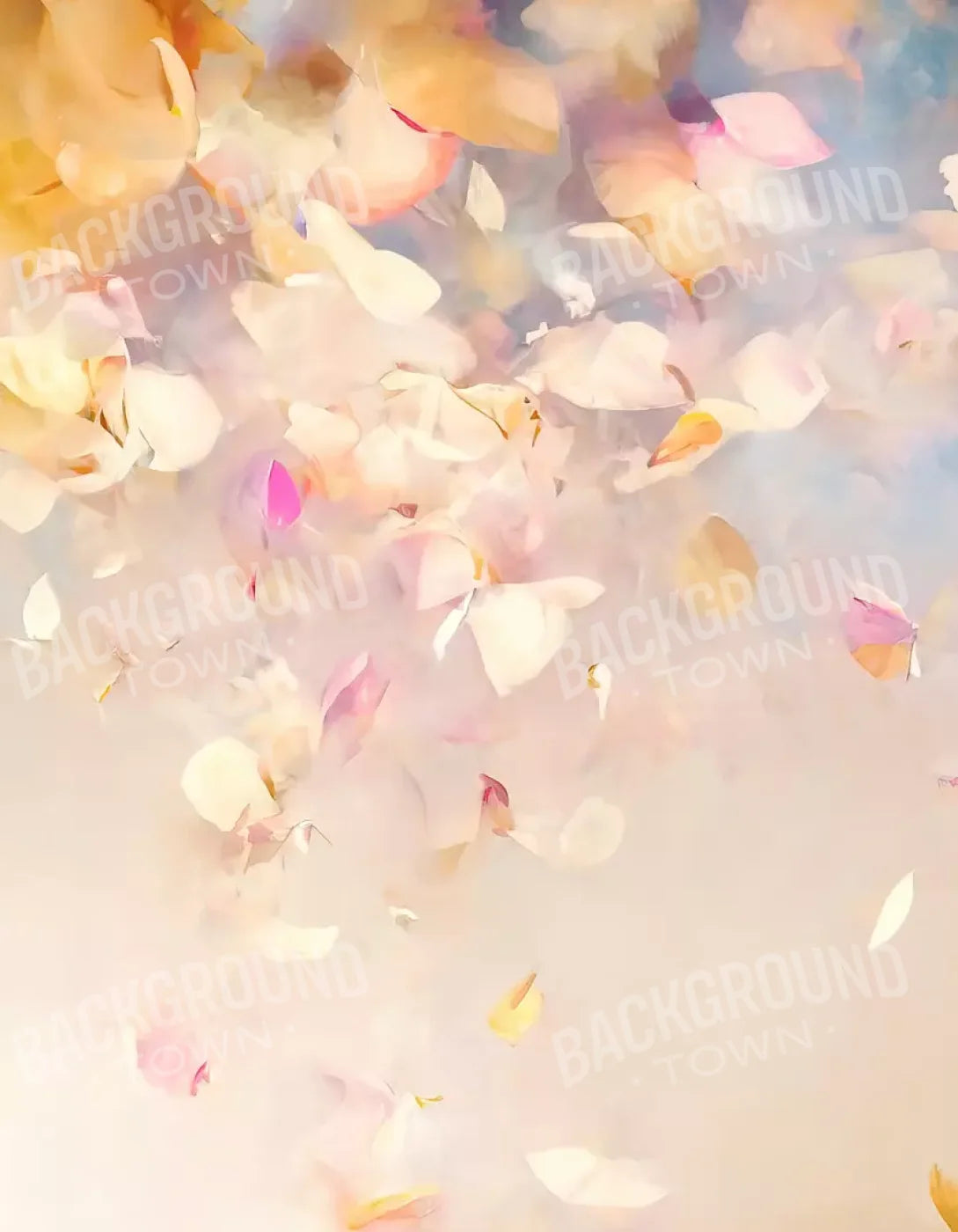 Confetti Blossoms Ii 6X8 Fleece ( 72 X 96 Inch ) Backdrop