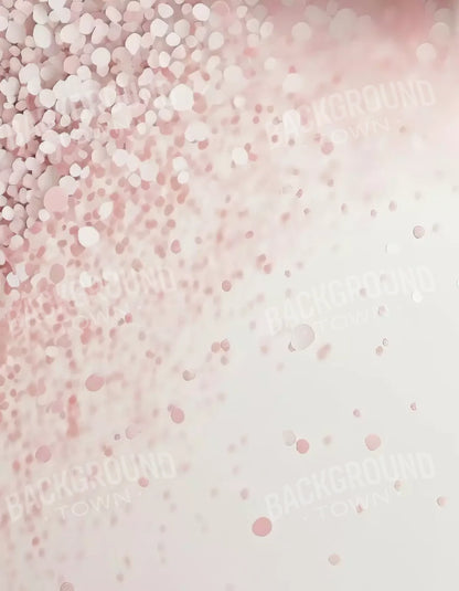 Confetti Pink 6X8 Fleece ( 72 X 96 Inch ) Backdrop