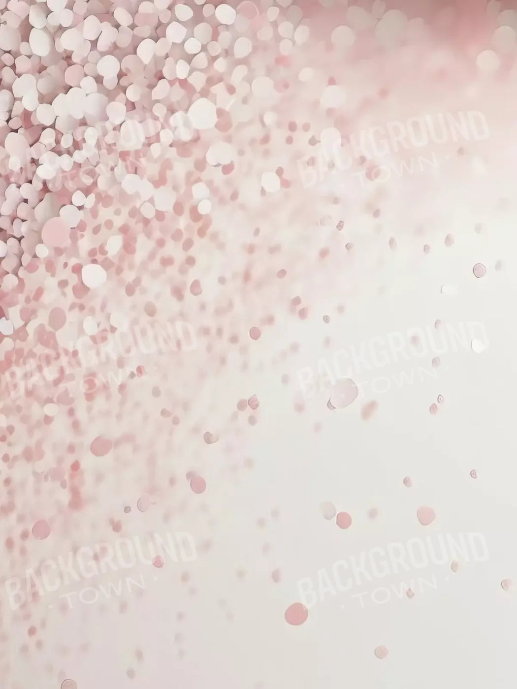 Confetti Pink 8X10 Fleece ( 96 X 120 Inch ) Backdrop