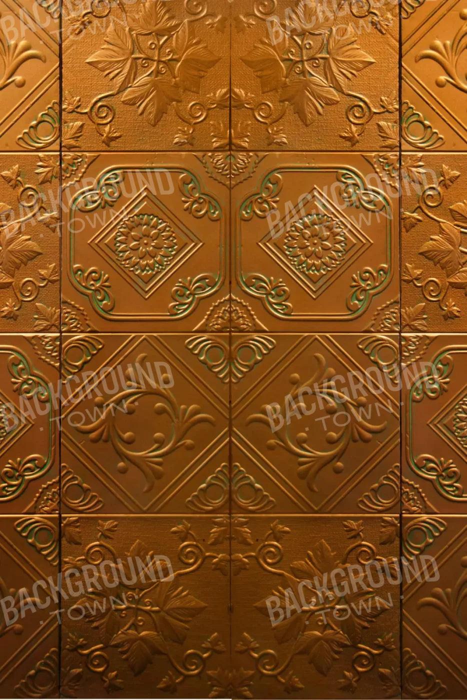 Copper Tins 5X8 Ultracloth ( 60 X 96 Inch ) Backdrop
