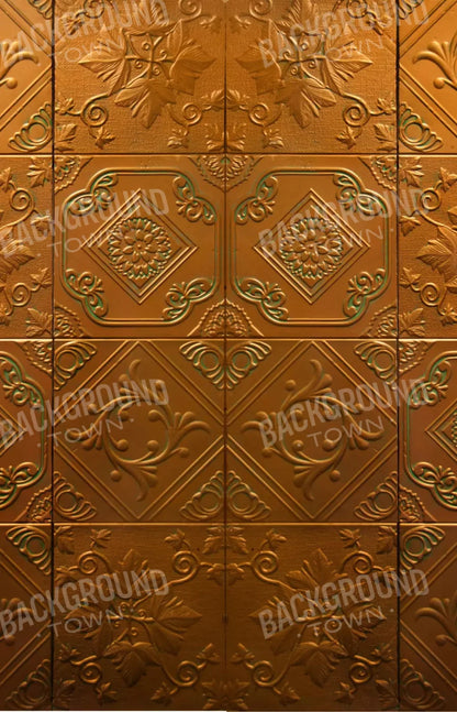 Copper Tins 8X12 Ultracloth ( 96 X 144 Inch ) Backdrop
