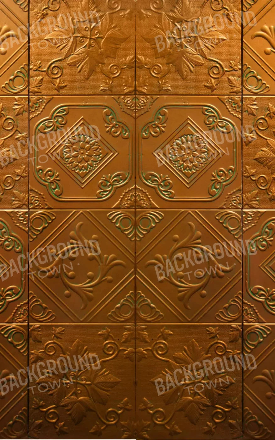 Copper Tins 9X14 Ultracloth ( 108 X 168 Inch ) Backdrop