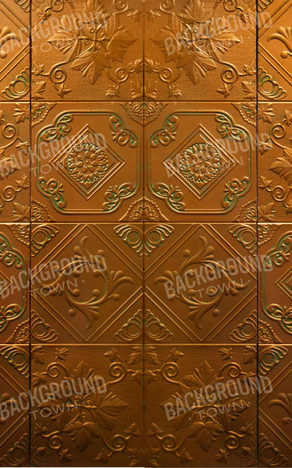 Copper Tins 9X14 Ultracloth ( 108 X 168 Inch ) Backdrop