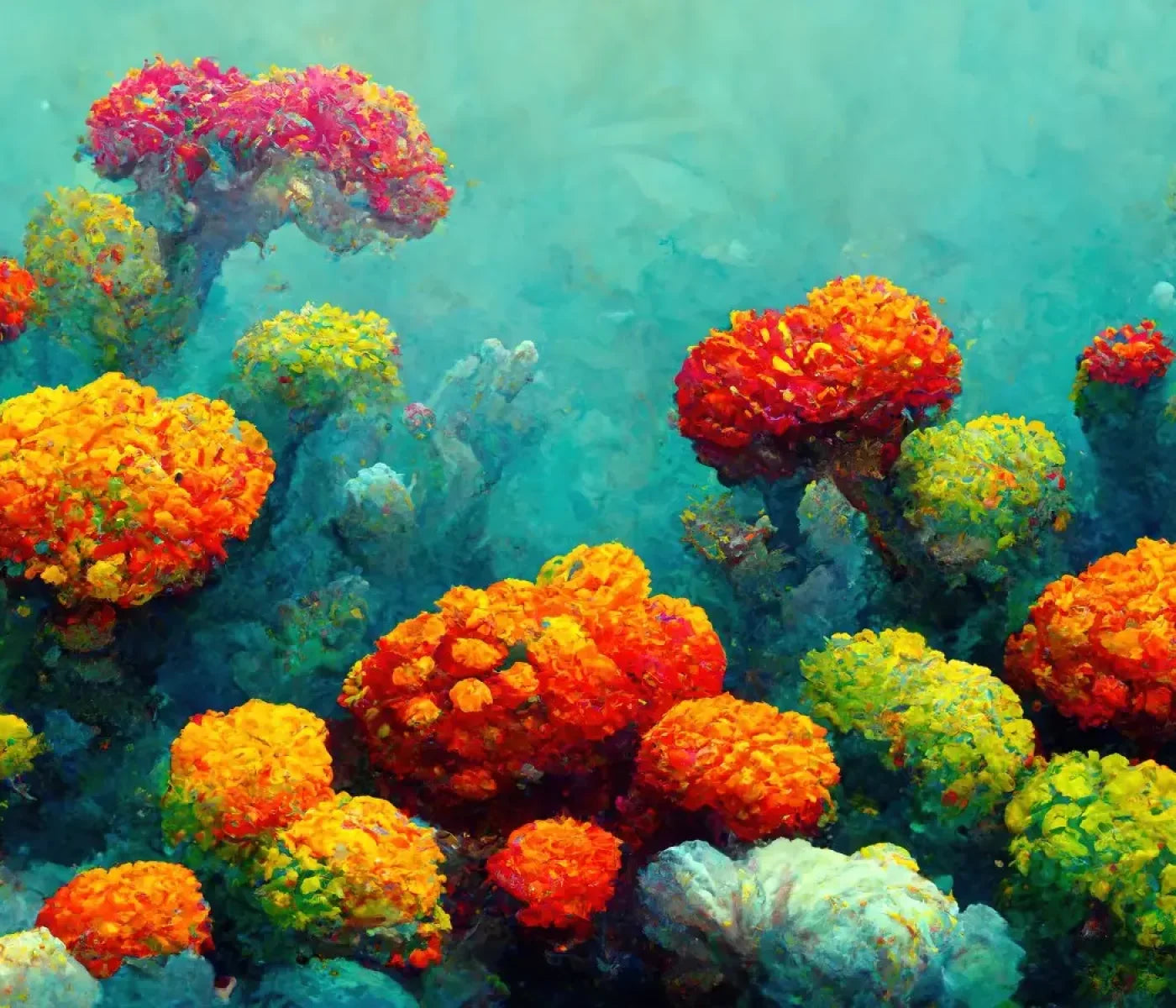 Coral Reef 12’X10’ Ultracloth (144 X 120 Inch) Backdrop