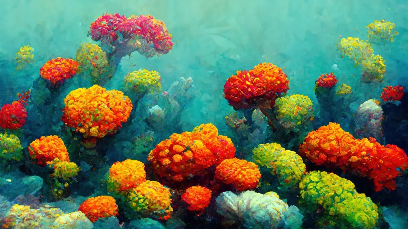 Coral Reef 14’X8’ Ultracloth (168 X 96 Inch) Backdrop