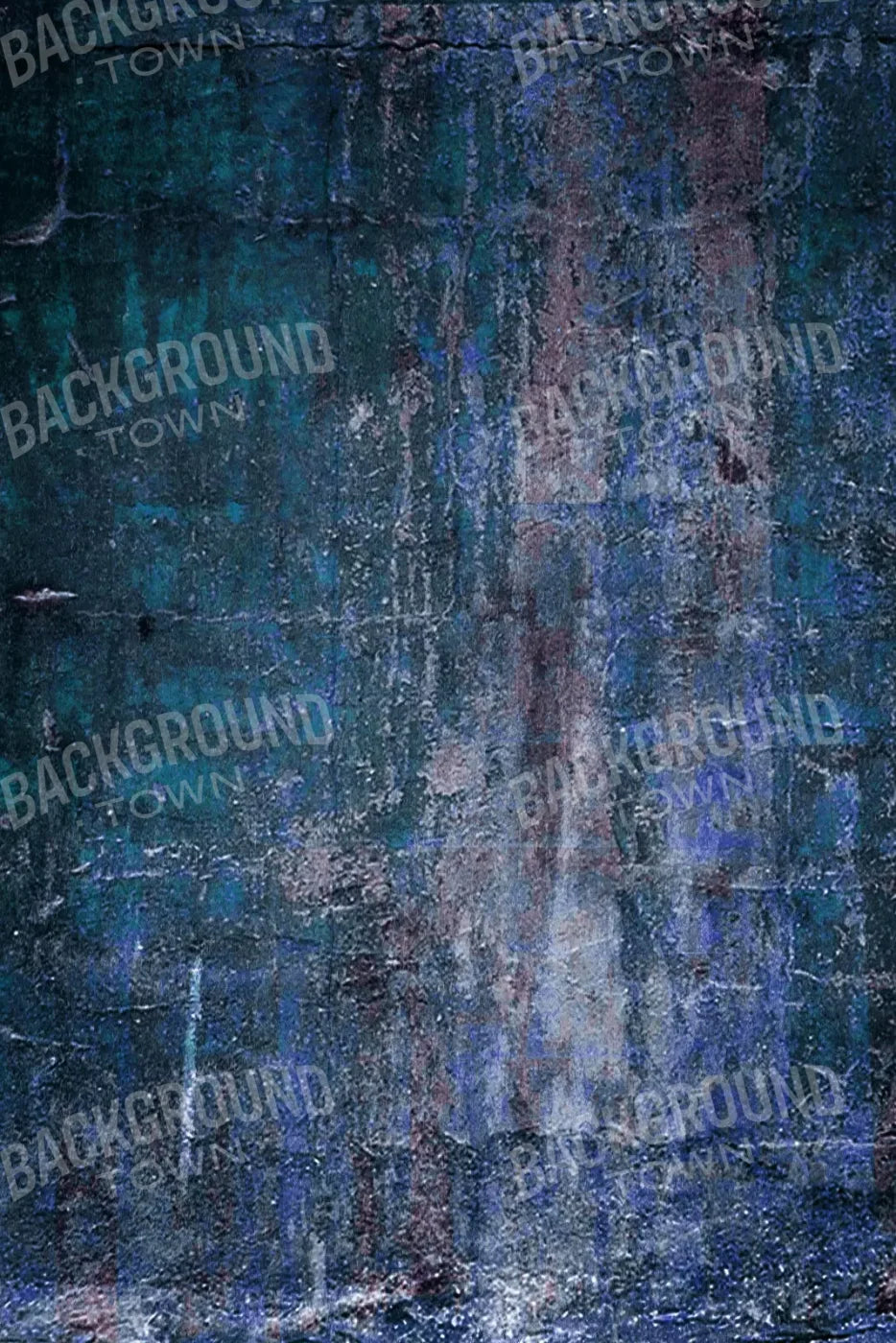 Corrupt Blue 5X8 Ultracloth ( 60 X 96 Inch ) Backdrop