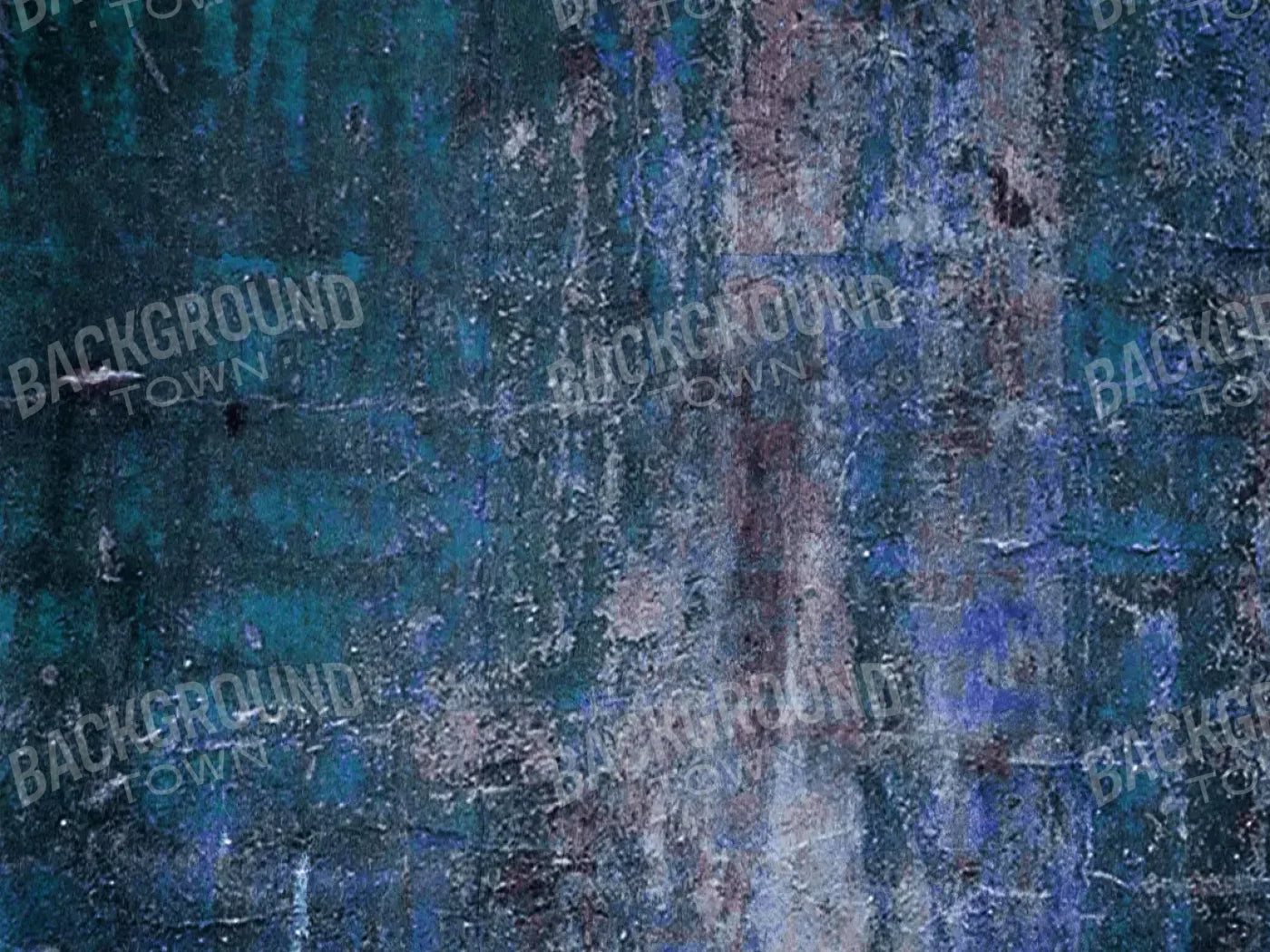 Corrupt Blue 68X5 Fleece ( 80 X 60 Inch ) Backdrop