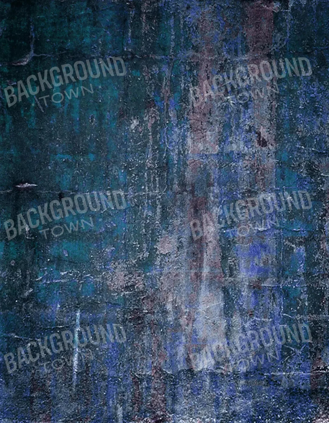 Corrupt Blue 6X8 Fleece ( 72 X 96 Inch ) Backdrop