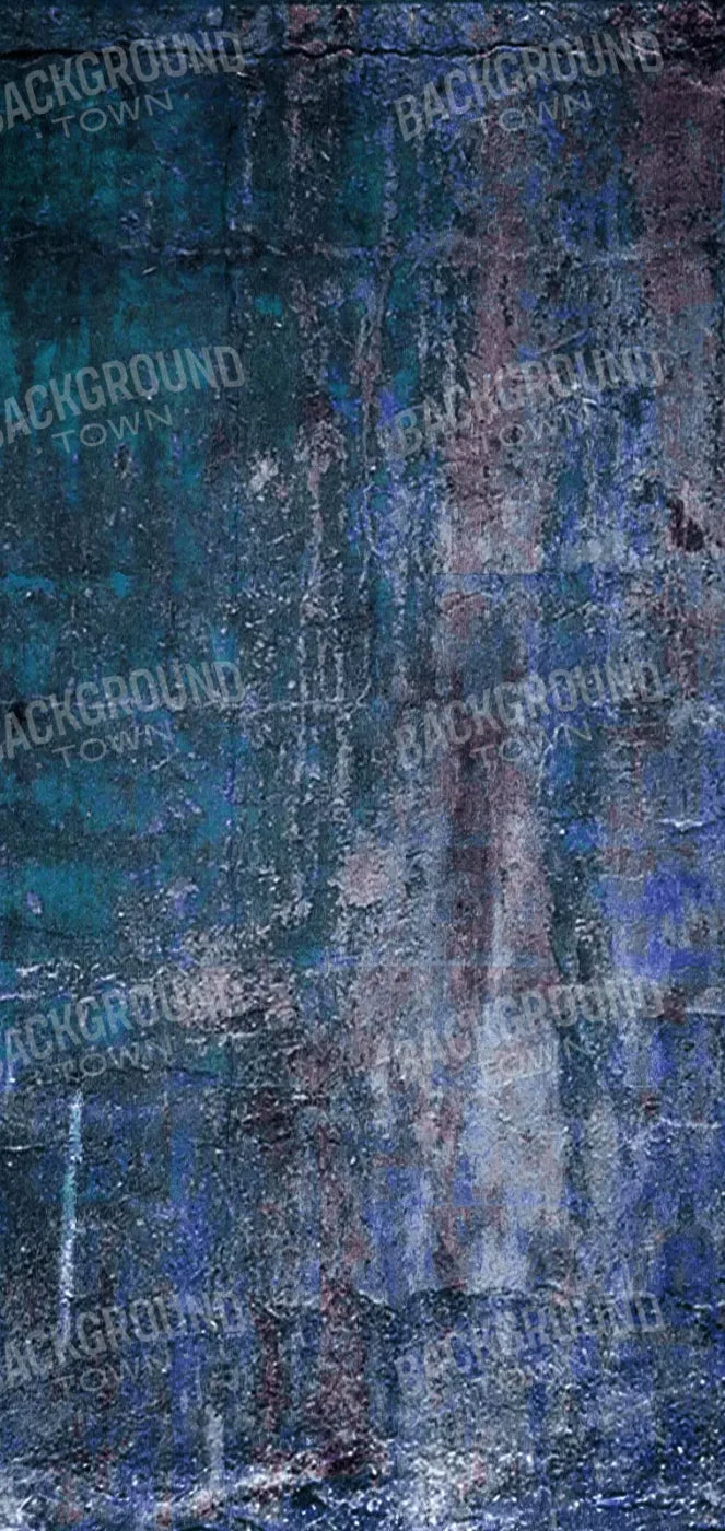 Corrupt Blue 8X16 Ultracloth ( 96 X 192 Inch ) Backdrop