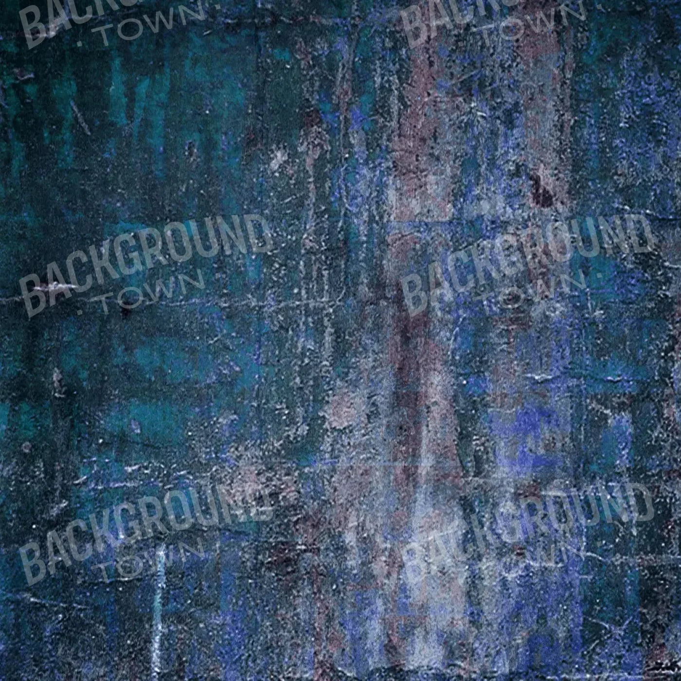 Corrupt Blue 8X8 Fleece ( 96 X Inch ) Backdrop