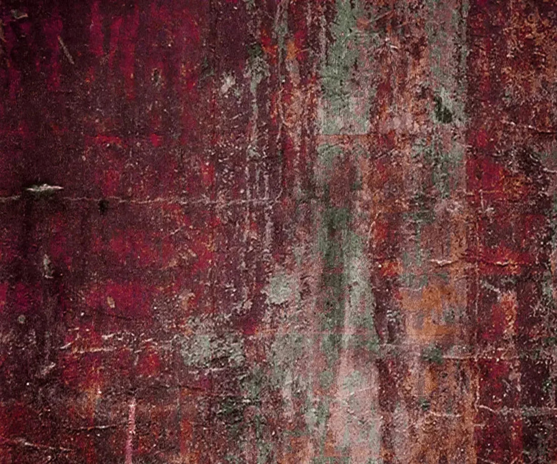 Corrupt Red 5X42 Fleece ( 60 X 50 Inch ) Backdrop