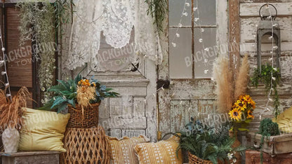 Cottage Boho 14X8 Ultracloth ( 168 X 96 Inch ) Backdrop