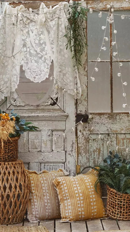 Cottage Boho 8X14 Ultracloth ( 96 X 168 Inch ) Backdrop