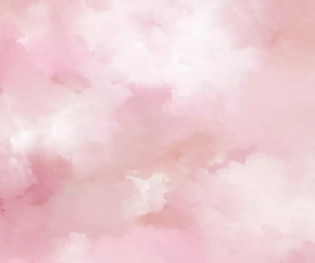 Cotton Candy Pink Sky 5’X4’2 Fleece (60 X 50 Inch) Backdrop