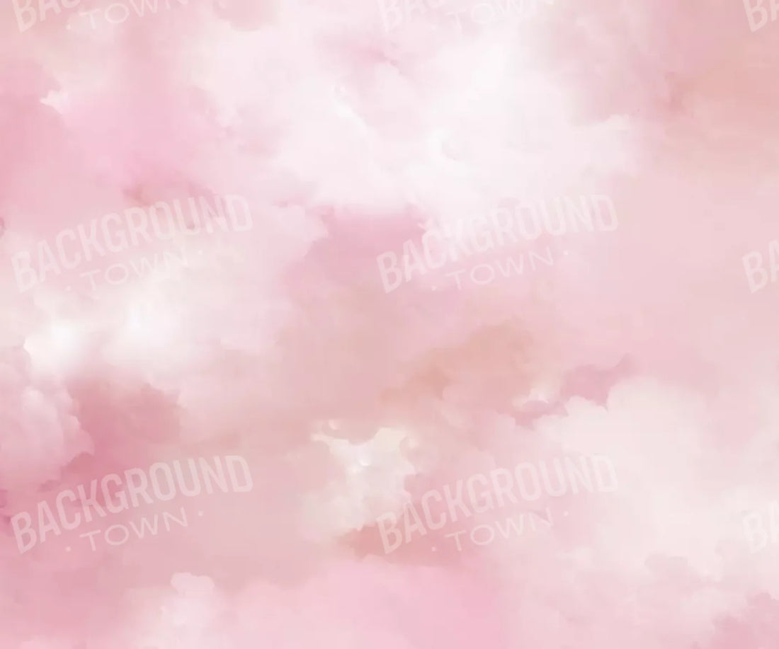 Cotton Candy Pink Sky 5’X4’2 Fleece (60 X 50 Inch) Backdrop